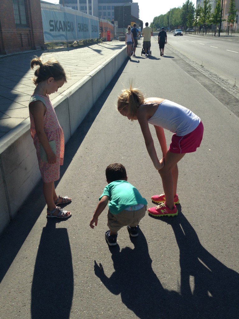 Hunting for ladybugs with Silas was all we needed to make us forget our travel woes.