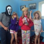 We were so surprised when we arrived in Casablanca on November 1st, our hosts actually gave the kids some Halloween costume items so they dressed up after all!